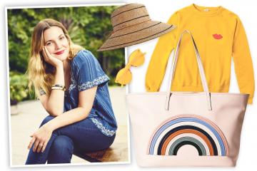 Drew Barrymore’s rainbow-chic shopping list for spring