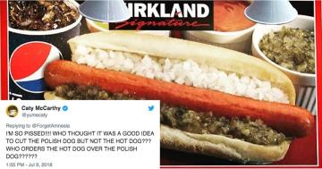 Costco Is Removing Polish Hot Dogs From Its Food Court Menus, and Shoppers Are LIVID