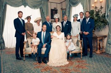 Naturally, Princess Charlotte Steals the Spotlight in Her Brother's Official Christening Portraits