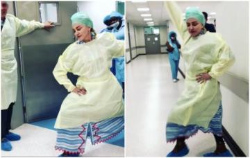 Madonna Dances in Scrubs in the Intensive Care Unit, Goes Viral