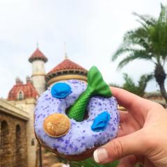 A Purple Mermaid Doughnut Is Flipping Its Way to Disney World, and It's MAGICAL