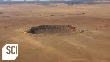 What Is in a Meteor Crater