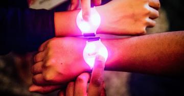 My Wrist Is Glowing: At Business Events, Shorter Lines and Less Privacy