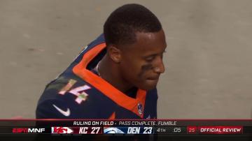 Courtland Sutton GameLosing Mistake | Chiefs vs. Broncos | NFL