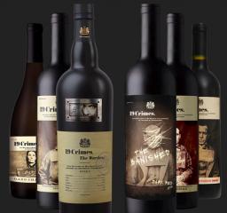 This Wine Gives Details of Criminals' Pasts on the Bottles, and Yep, It's Perfect For Halloween