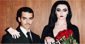 Joe Jonas and Sophie Turner's Morticia and Gomez Addams Costumes Were to Die For