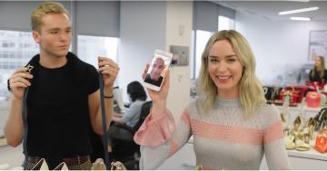 Emily Blunt's 73 Questions in the Vogue Office is the Throwback We All Needed Today