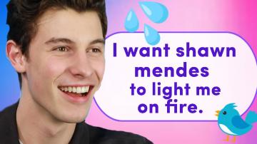 Shawn Mendes Reads Thirst Tweets