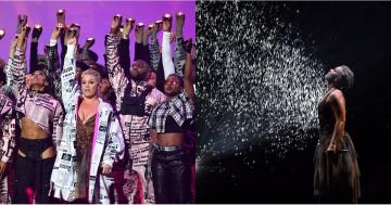 Pink Danced Through Fire AND Rain During Her Insanely Elaborate Brit Awards Performance