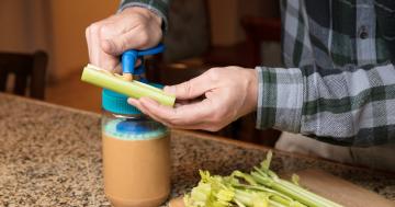 You Can Now Pump Peanut Butter Straight From the Jar, So Say Goodbye to Sticky Fingers!