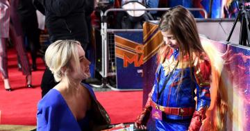 This Little Girl Who Dressed as Captain Marvel and Interviewed Brie Larson Is Now My Hero