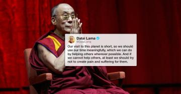 The Dalai Lama really knows how to use this whole Twitter thing (18 Photos)