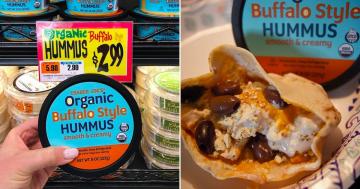 Trader Joe's Buffalo Style Hummus Is Here to Spice Up Snack Time, and We. Are. Ready.