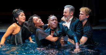 Review: This ‘Daddy’ Has Issues. A Pool and Alan Cumming, Too.