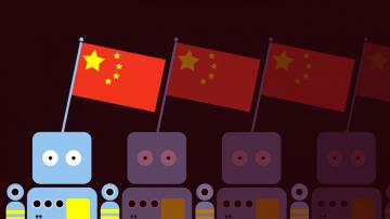 China may overtake the US with the best AI research in just two years