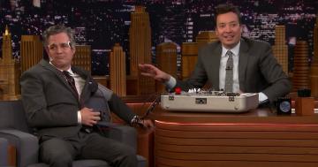 Jimmy Fallon Really Tried to Get Avengers Secrets From Mark Ruffalo With a Lie Detector Test