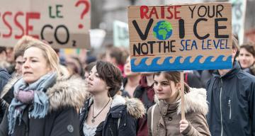 Students worldwide are striking to demand action on climate change