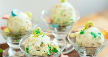 Strike Gold With This DIY Lucky Charms Ice Cream For St. Patrick's Day