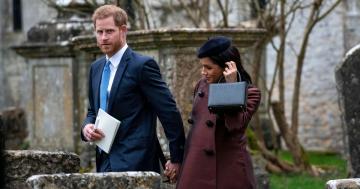 Harry and Meghan Step Out as He Becomes a Godfather, Weeks Before Becoming a Father For Real