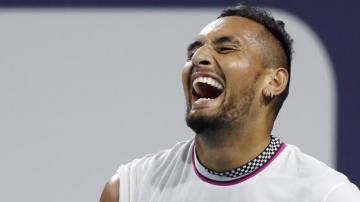 Kyrgios is a genius says Judy Murray after he serves underarm in Miami win