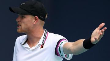 Miami Open: Kyle Edmund distracted by crowd in loss to John Isner