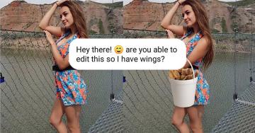 You get what you ask for when James Fridman photoshops you (27 Photos)