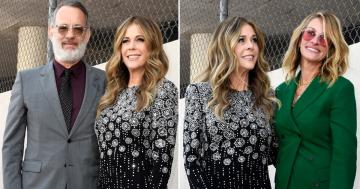 Rita Wilson Gets a Hollywood Star With Support From Husband Tom Hanks and Julia Roberts