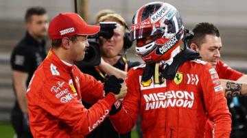 Bahrain Grand Prix: Ferrari's Charles Leclerc takes maiden pole position