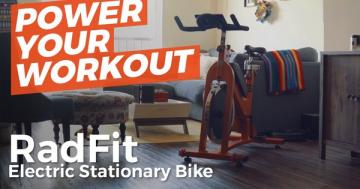 Radfit introduces the first electric stationary bike