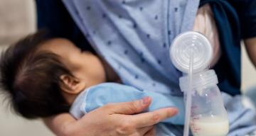 Pumping may be linked to an altered microbial mix in breast milk