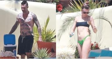 Adam Levine and Behati Prinsloo Beat the Heat With a Pool Day After His 40th Birthday