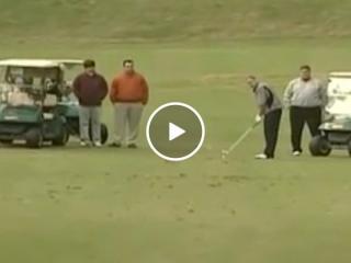 Guy nails hole-in-one challenge for $1,00,000 (Video)