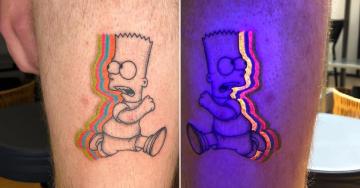 Groovy UV tattoos are a new layer that opens so many possibilities (34 Photos)