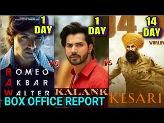 Kalank Box Office Collection Day 1,Kesari Box Office Collection,Raw Movie Box Office,Varun, Aditya
