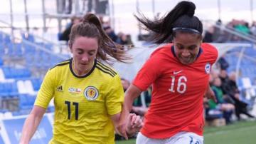 Scotland women 1-1 Chile women: Shelley Kerr's side held in World Cup warm-up match
