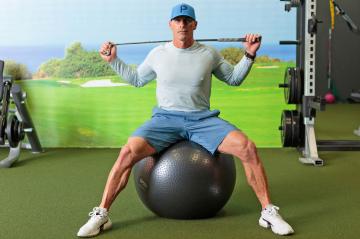Meet the trainer transforming pro golfers from tubby to tight