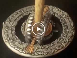 Artists creates insanely awesome and intricate mechanical coins (Video)