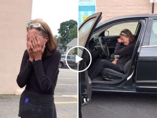Daughter buys mom a new car and she can barely hold back tears (Video)