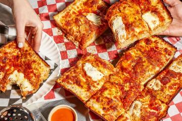 The best new pizza slices in NYC are square