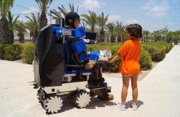 Robotic arms and temporary motorisation – the next generation of wheelchairs