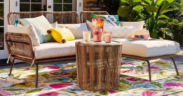Turn Your Backyard Into a Boho Escape With These Wicker Furniture Pieces