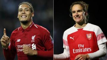 Virgil van Dijk and Vivianne Miedema win PFA player of the year awards