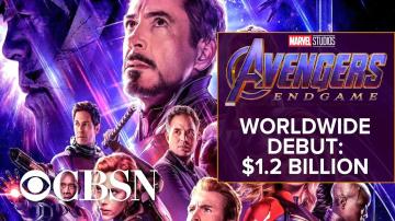 Avengers Endgame has historic box office opening