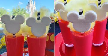 Disney's New Mickey Milkshake Is Absurdly Cute - Look at Those Marshmallow Mouse Ears!