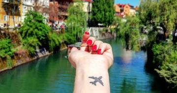 100+ Tiny Tattoos For True Travel-Lovers