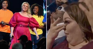 Kelly Clarkson's BBMAs Performance Was So Beautiful, Celebrities in the Audience Were Crying