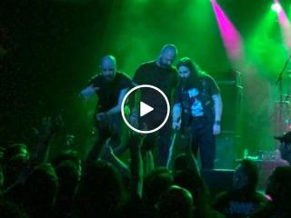 Is there anything more Metal than letting a blind man stage dive? (Video)