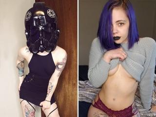 The force is strong with Chivette CrystalTheHutt (33 Photos)