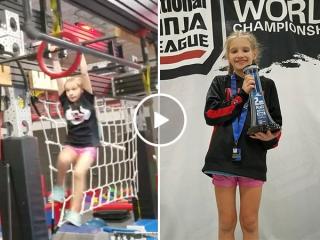 Meet Sky Ninja, 9-year-old Ninja League competition prodigy (Video)