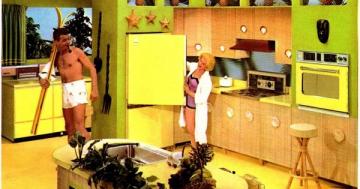 The Midcentury Kitchen is a riot of color, from avocado green to harvest gold (Book review)